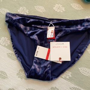 Velvet bikini bottom